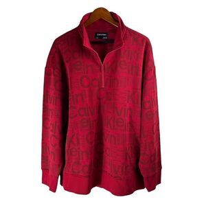 Calvin ￼Klein Quarter Zip Pullover NWT